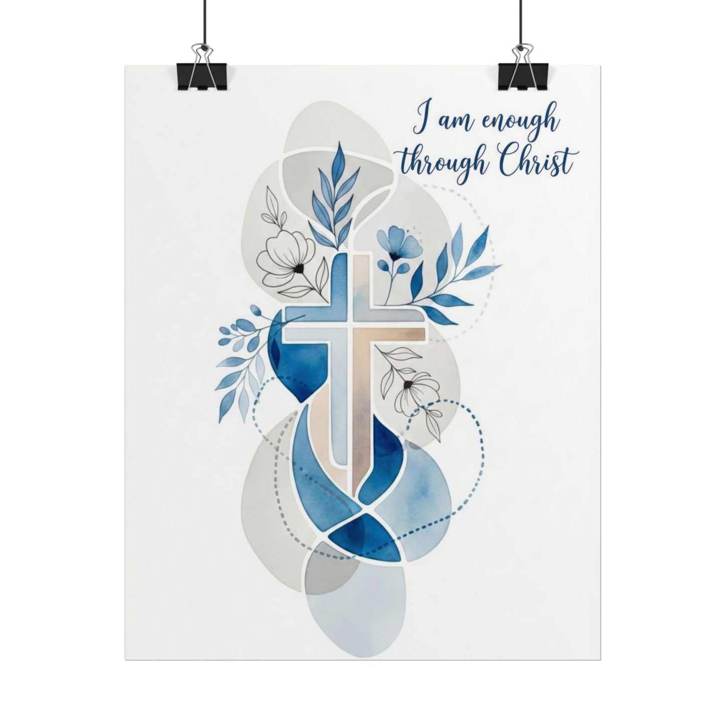 Enough Through Christ - Art Print
