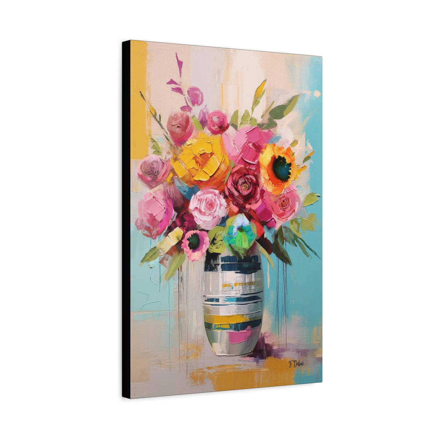 Vibrant Bloom - Canvas Wall Art