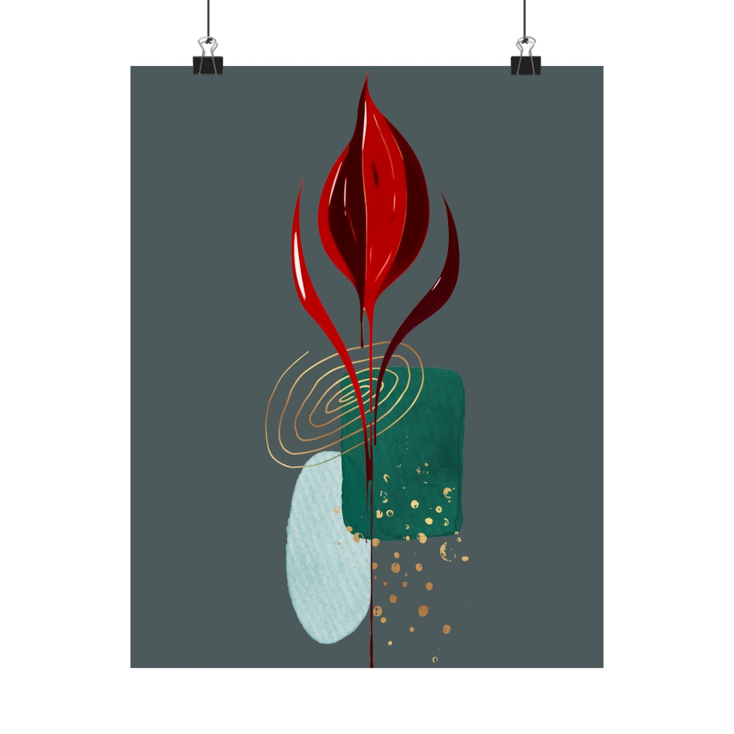 Chic Petals – Floral Art Print