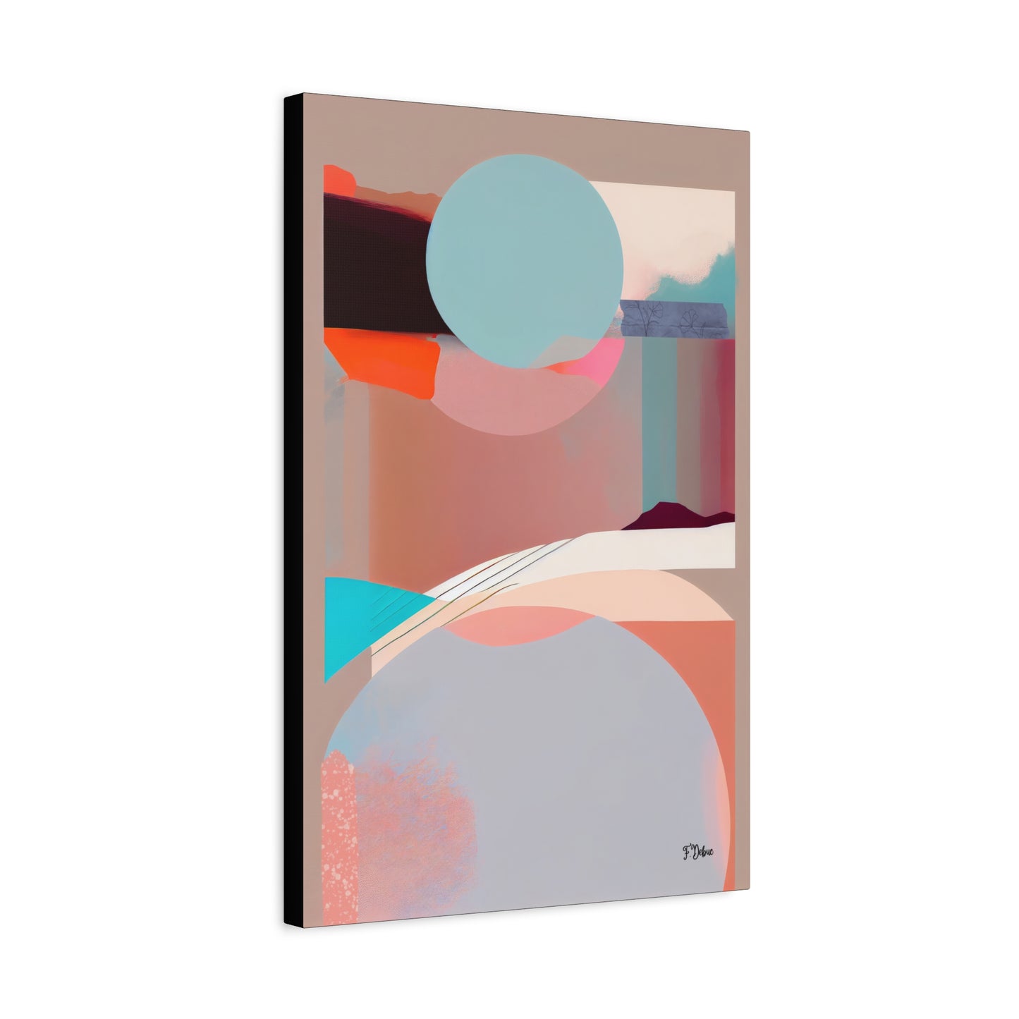 Pastel Harmony - Canvas Wall Art