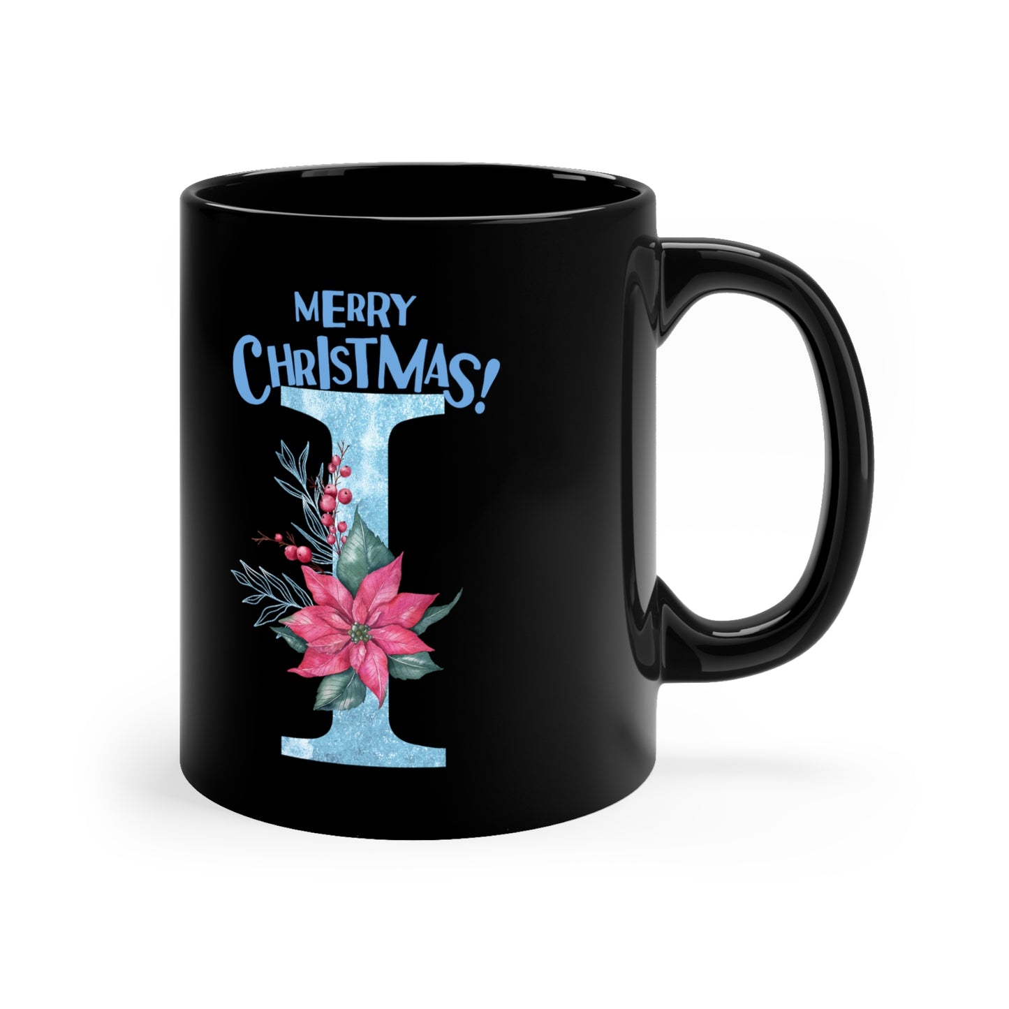 Personalized Christmas Letter I Mug