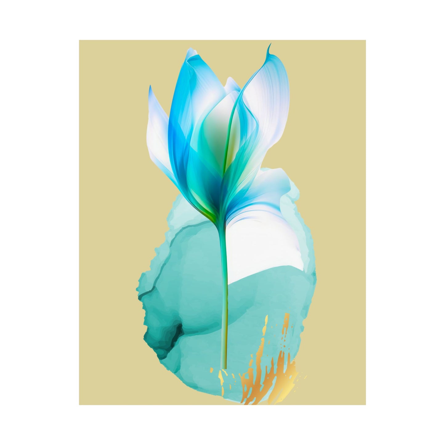 Subdued Light – Floral Art Print