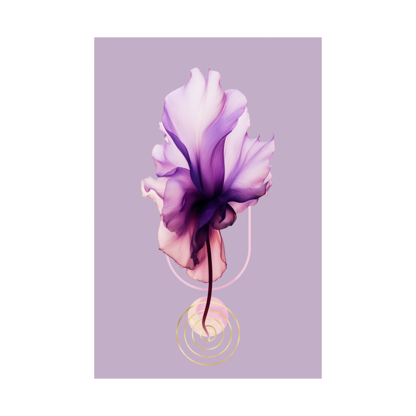 Modern Petals – Floral Art Print