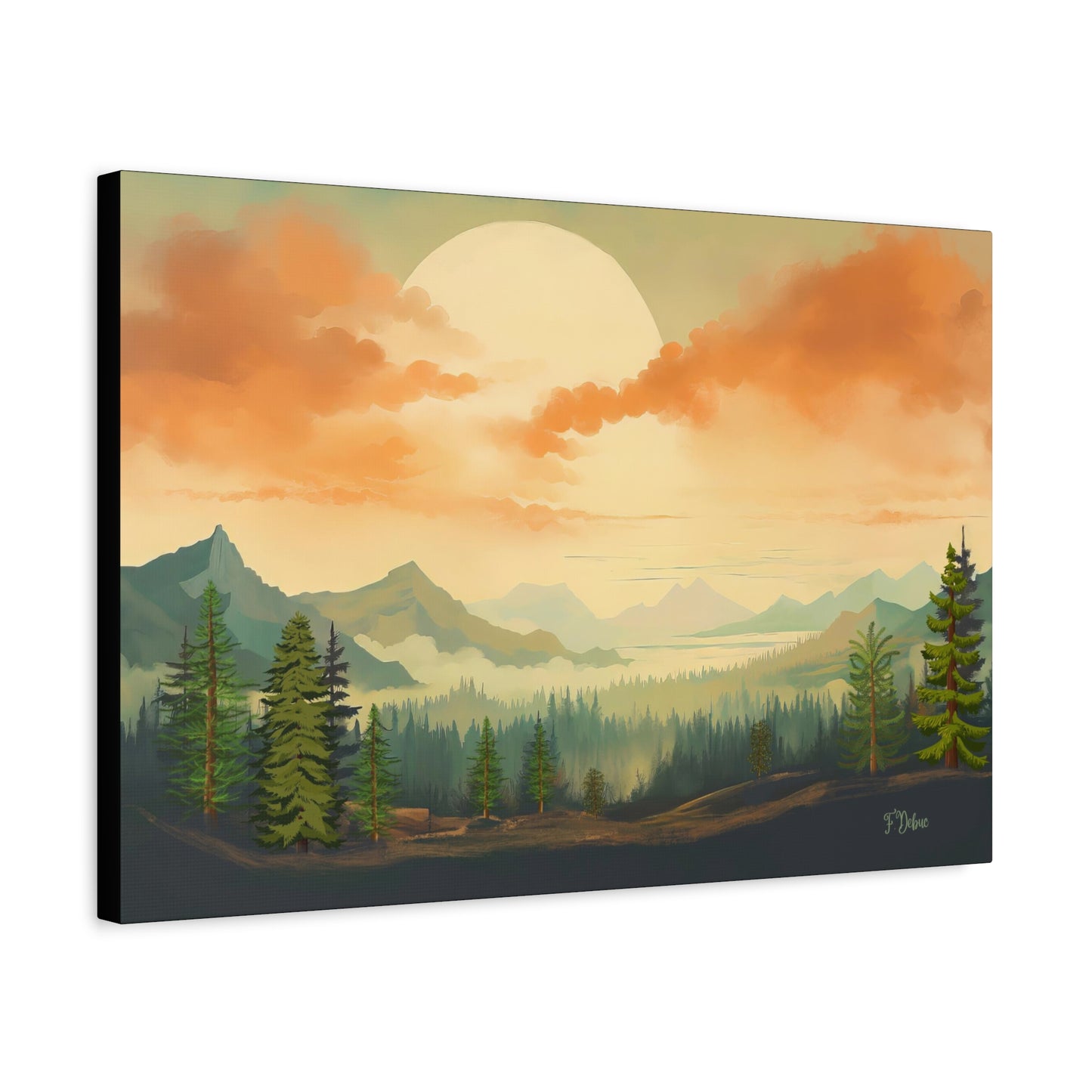 Whispering Pines - Canvas Wall Art