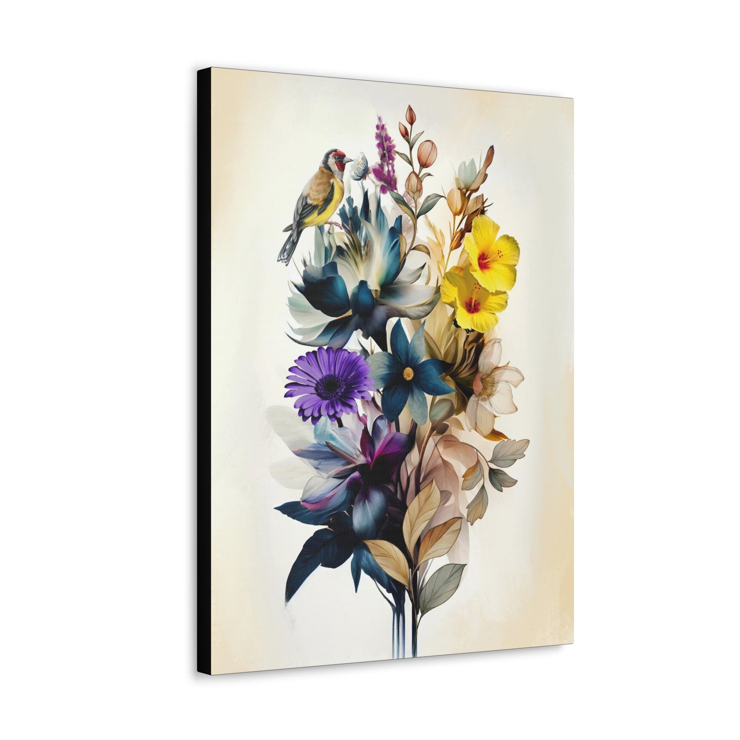 Serenade in Bloom - Canvas Wall Art