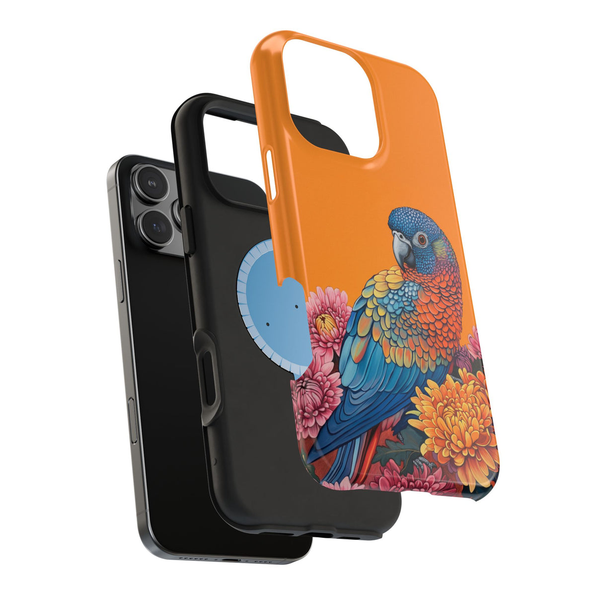 Parakeet Blossom - Magnetic iPhone Case