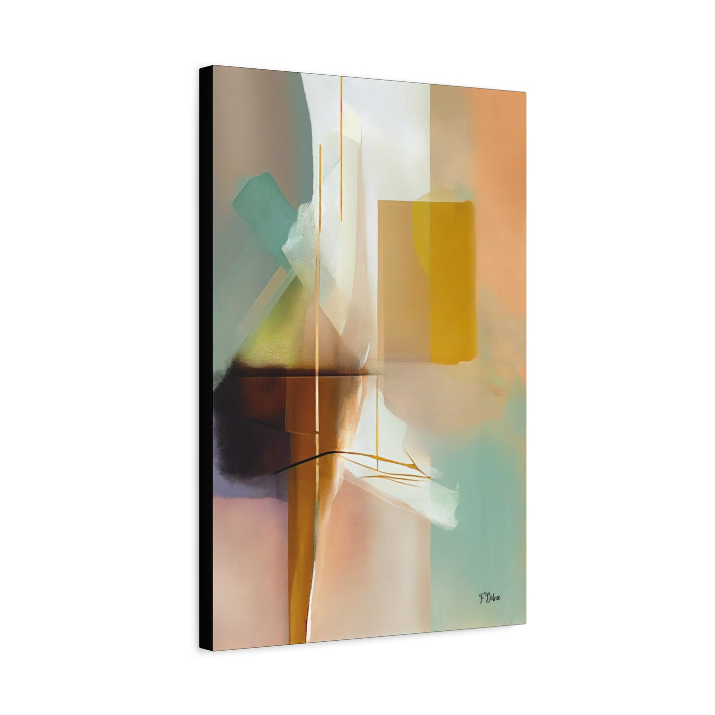 Muted - Canvas Wall Art