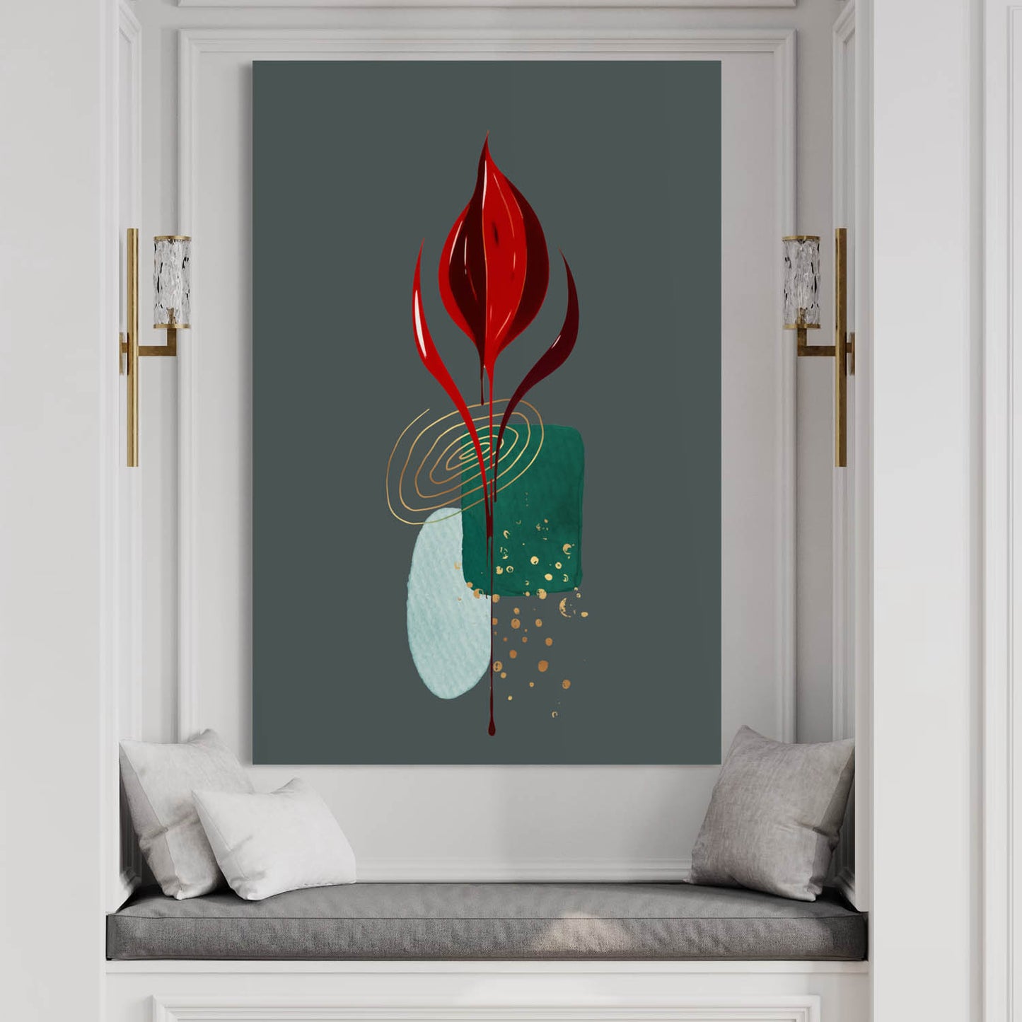 Chic Petals – Floral Art Print