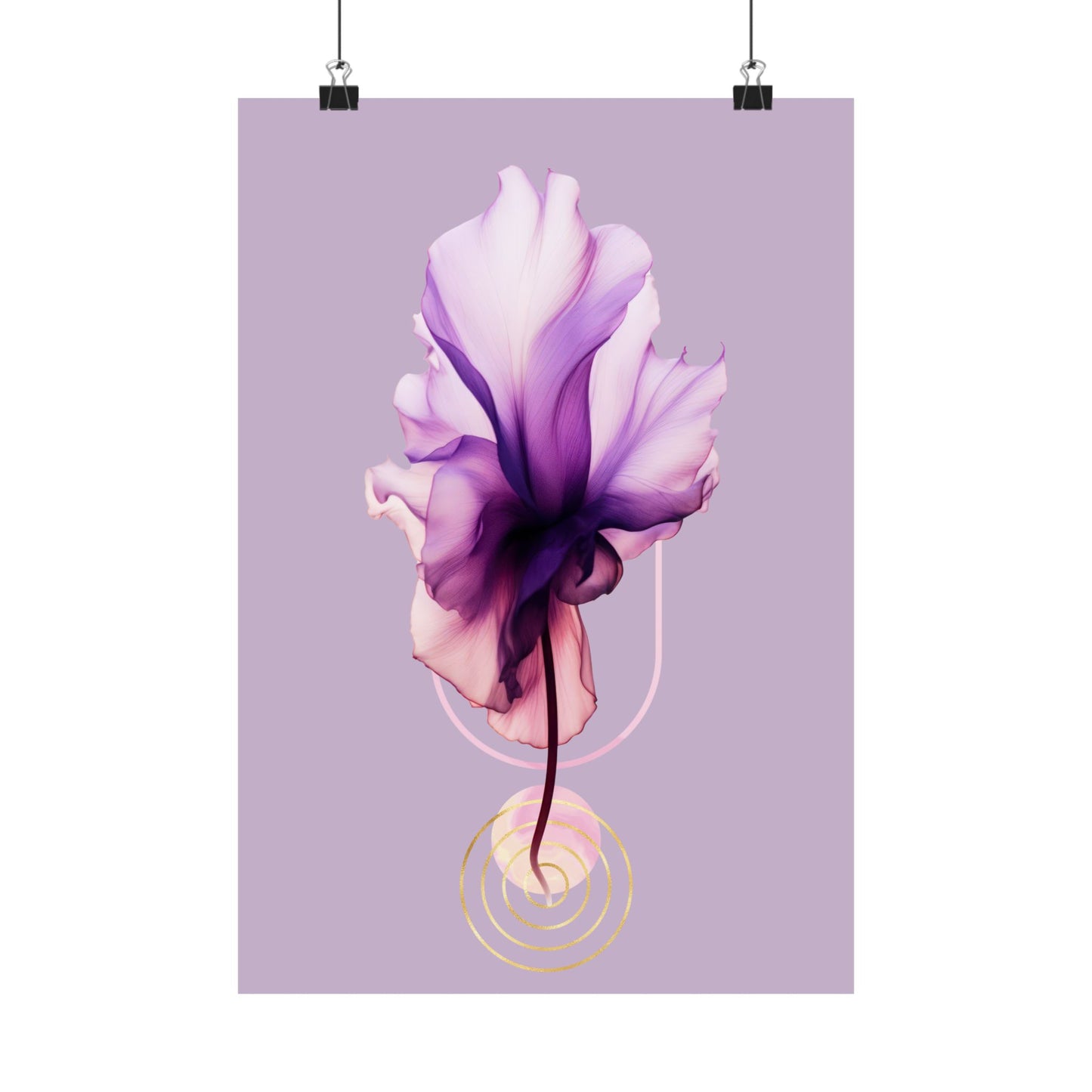Modern Petals – Floral Art Print
