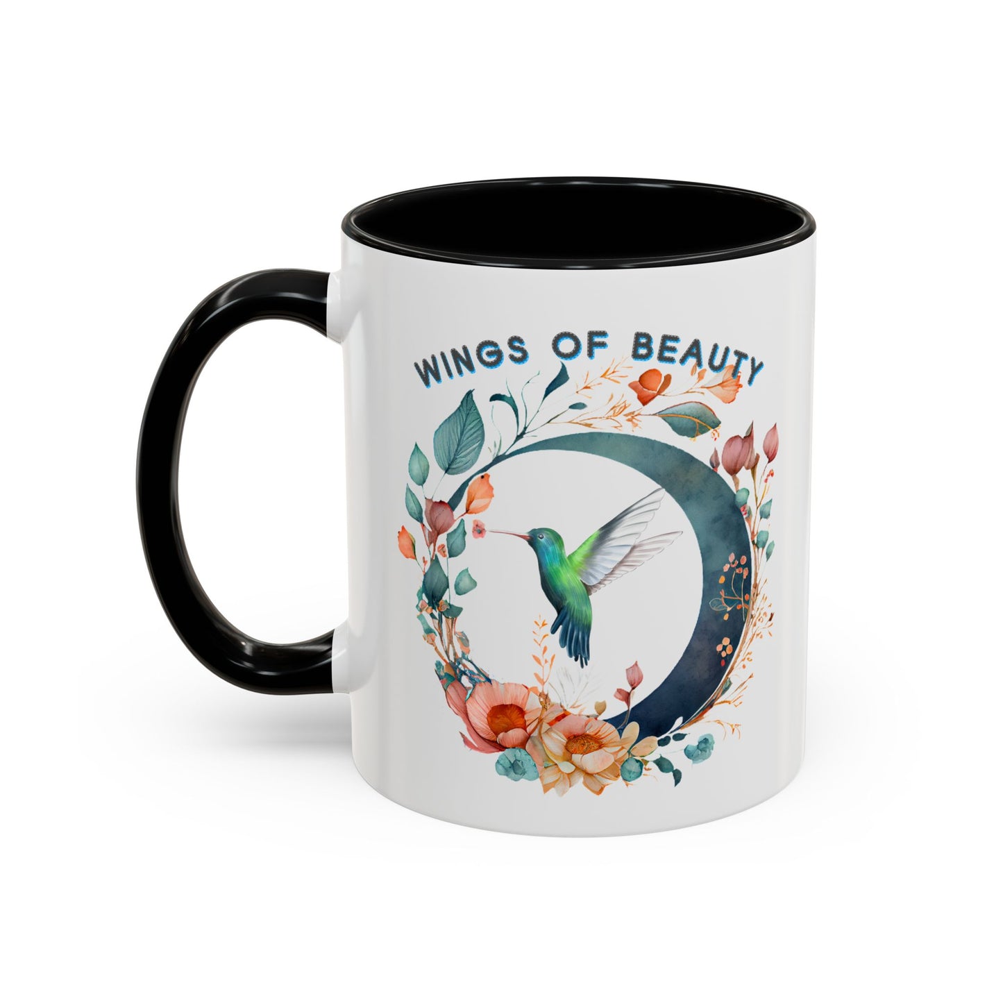 Elegant Hummingbird Mug