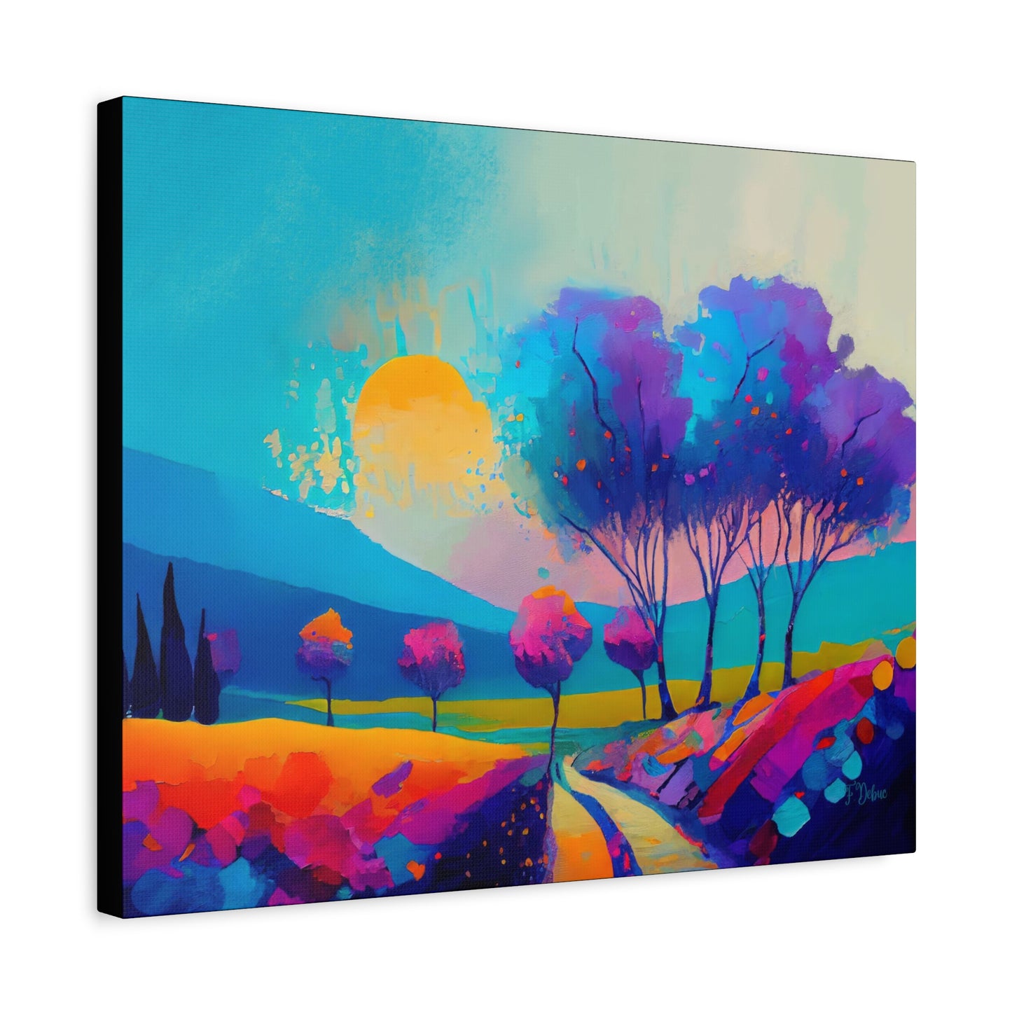 Impressionistic Landscape - Canvas Wall Art