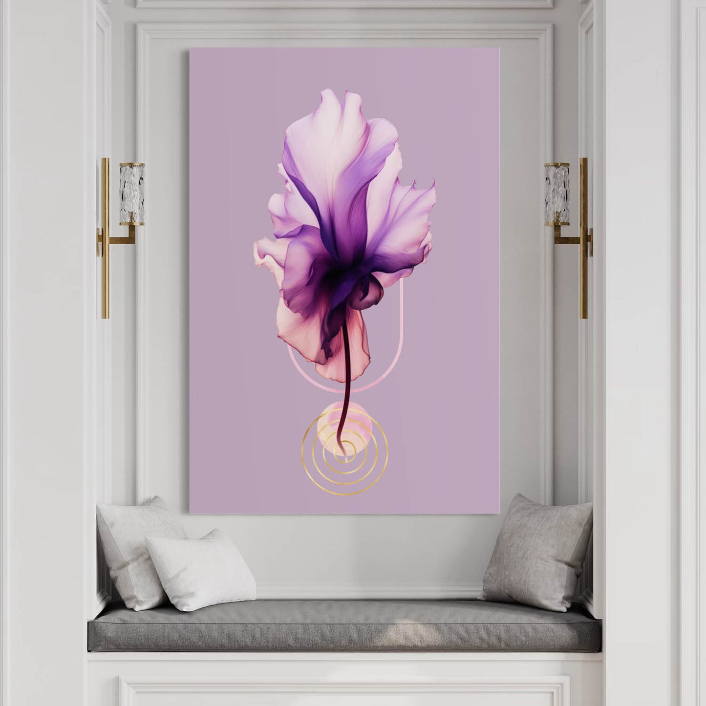 Modern Petals – Floral Art Print