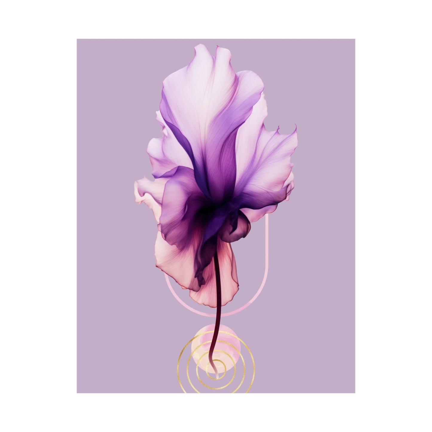 Modern Petals – Floral Art Print