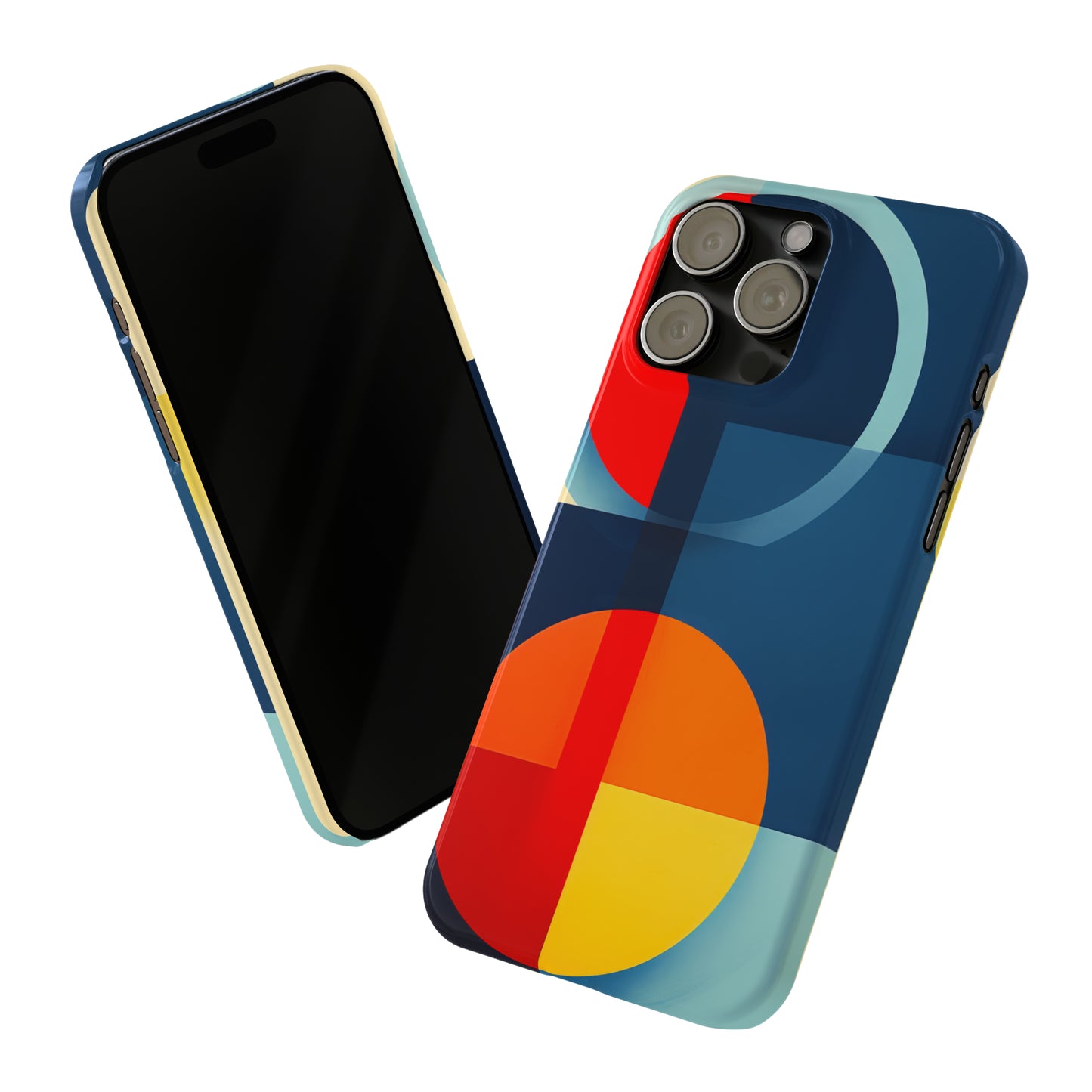 Abstract Circle iPhone Case