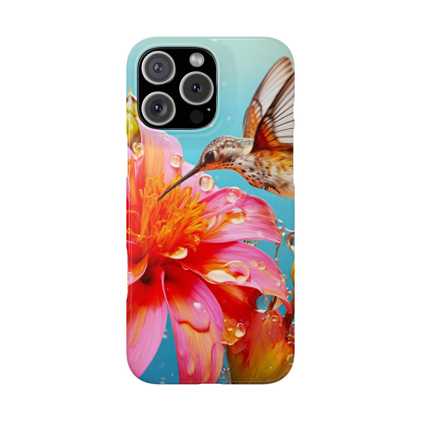Enchanting Hummingbird - iPhone Case