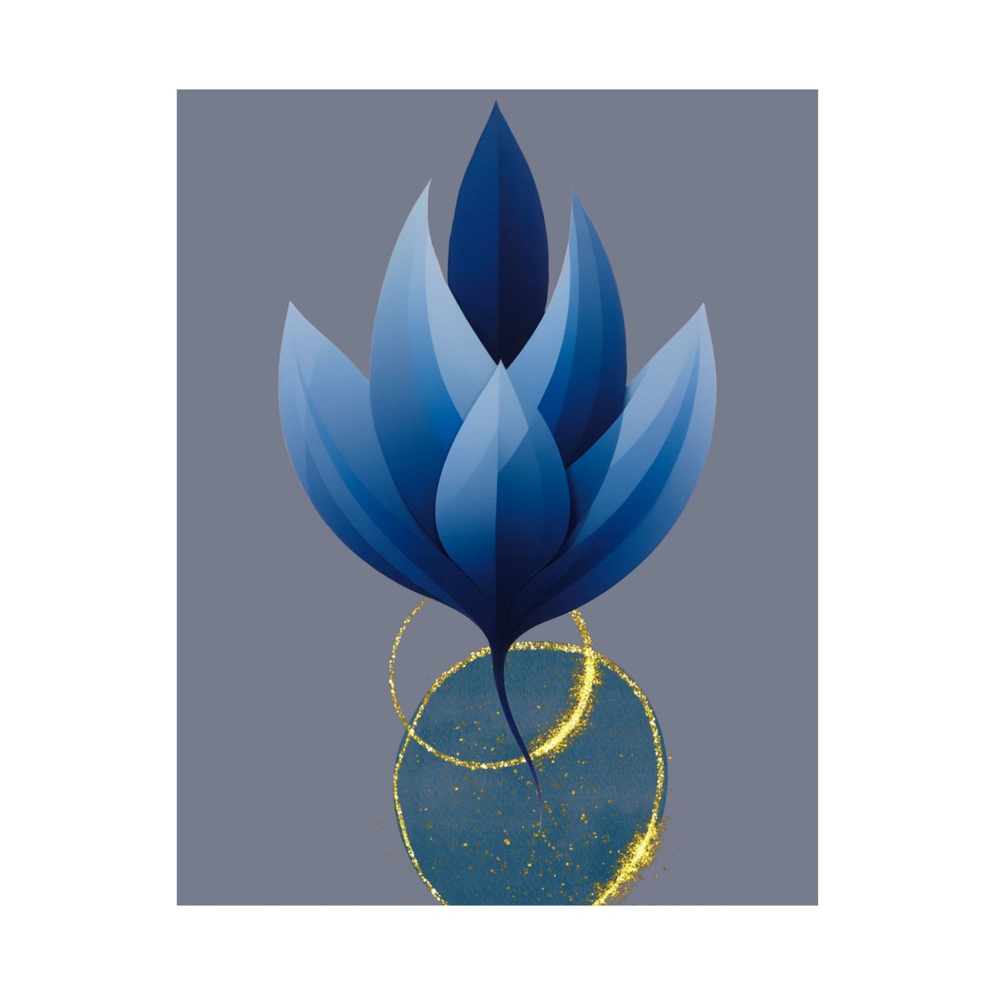 Whispering Calm – Floral Art Print