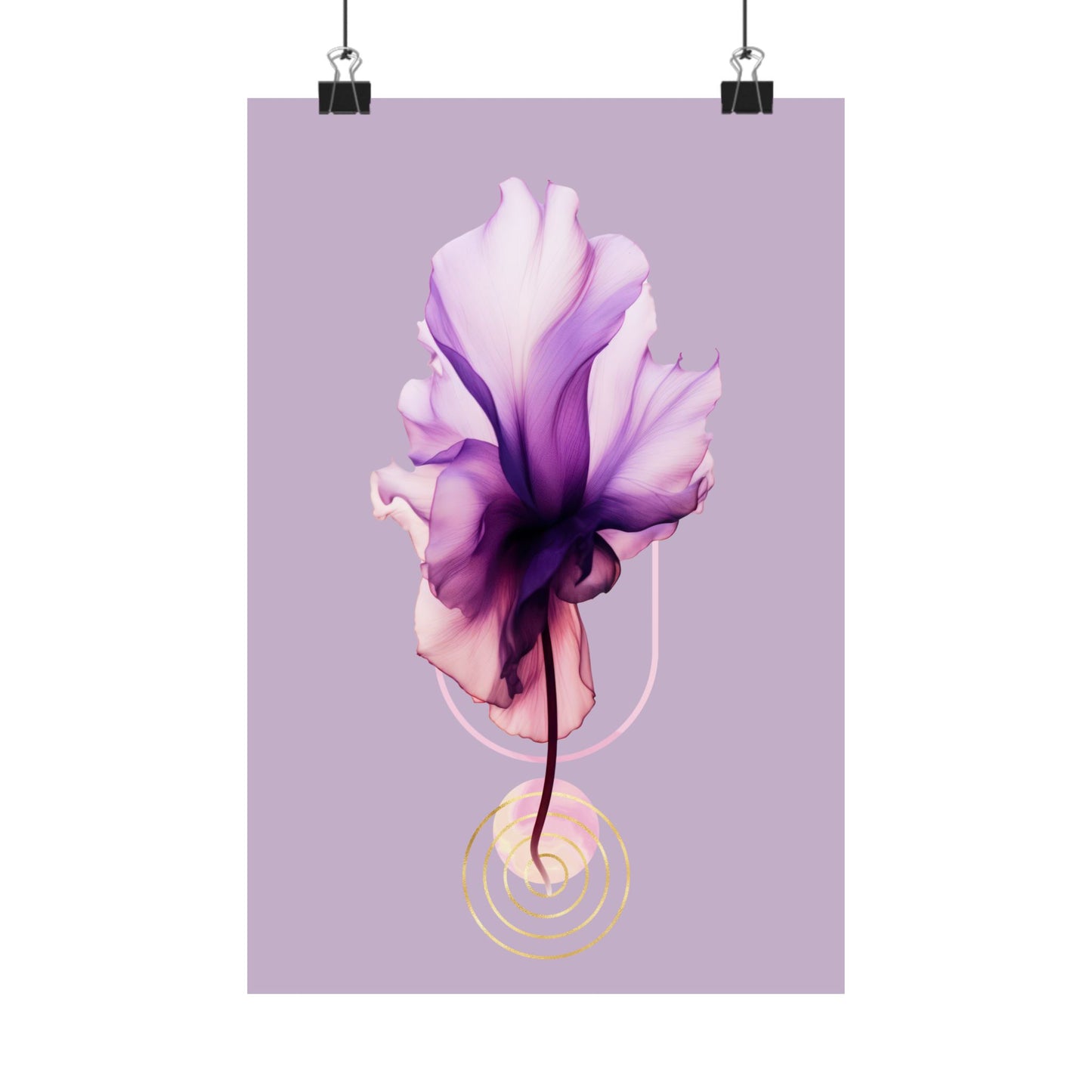 Modern Petals – Floral Art Print
