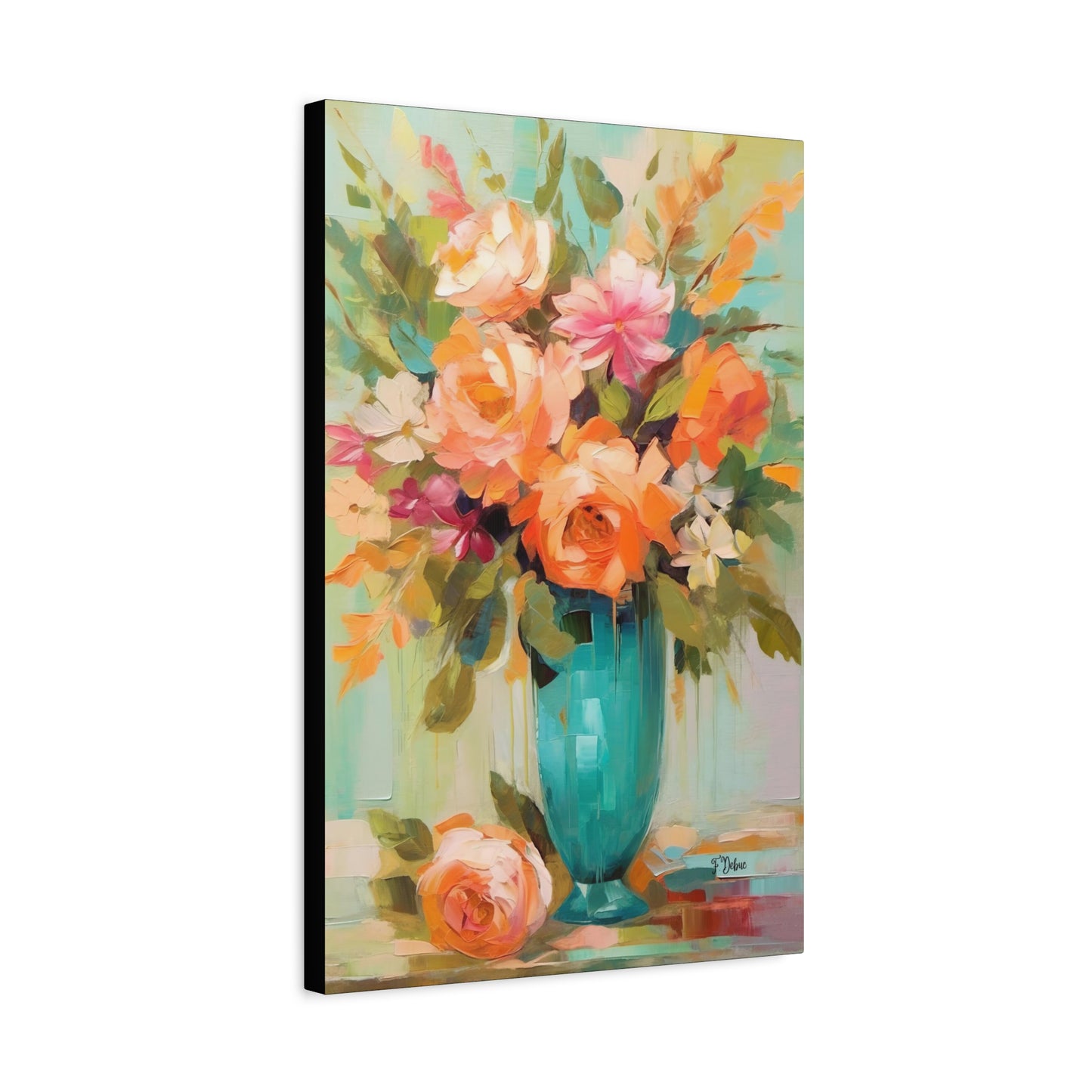 Artistic Bouquet - Canvas Wall Art