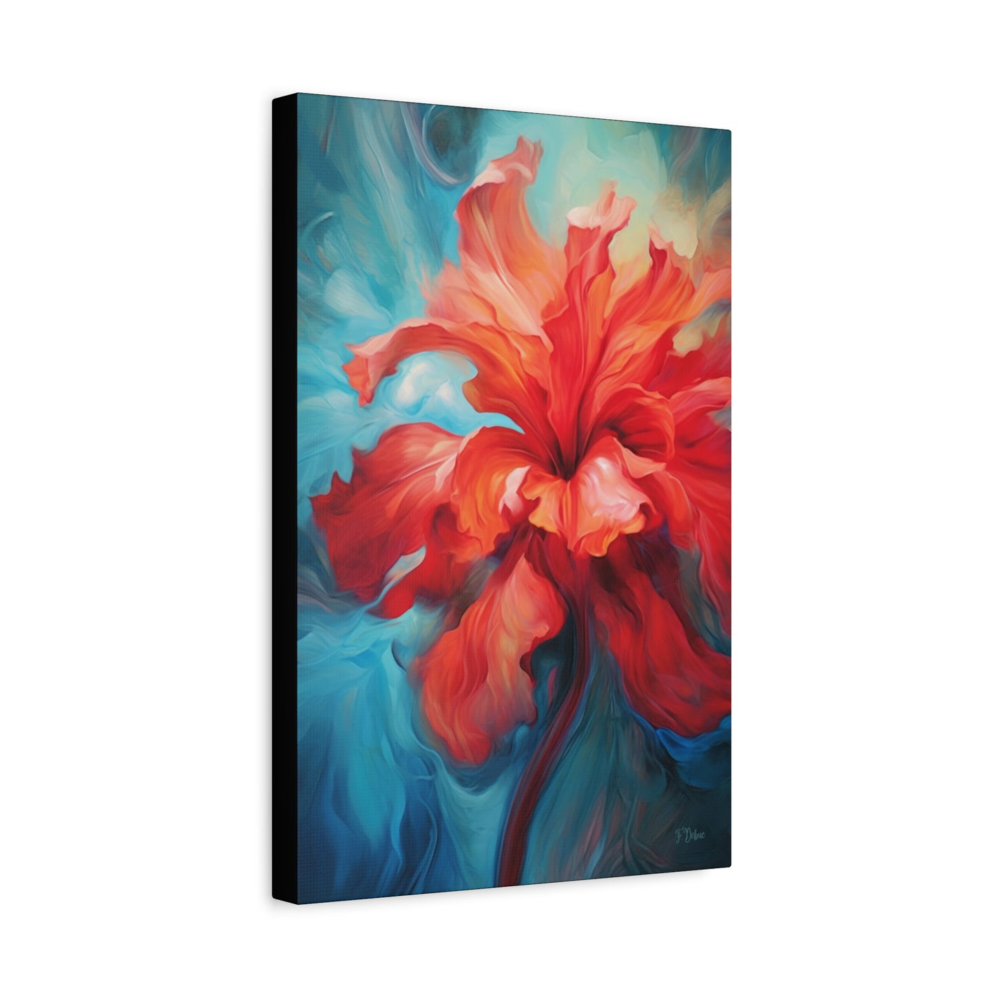Hibiscus Bloom - Canvas Wall Art