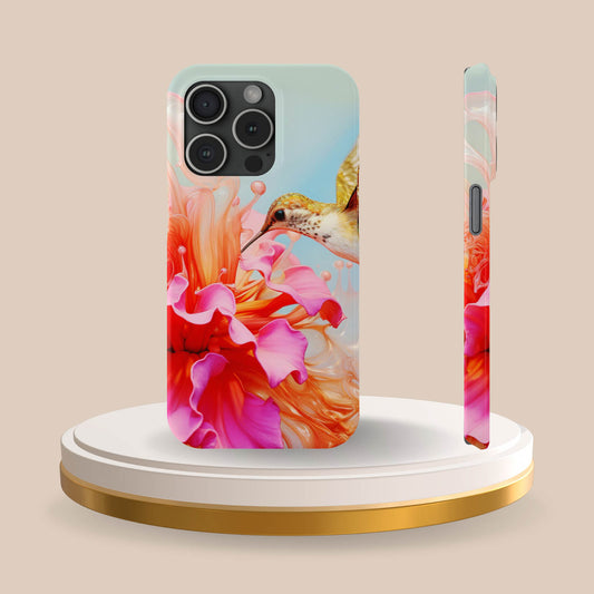 Mystical Hummingbird - iPhone Case