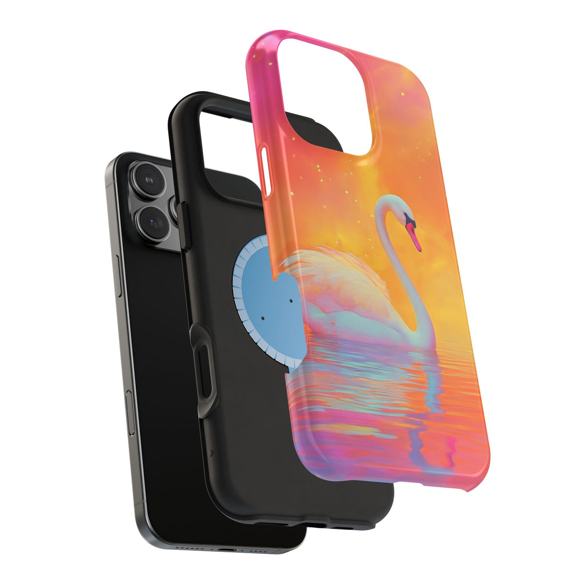 Sunset Swan - Magnetic iPhone Case