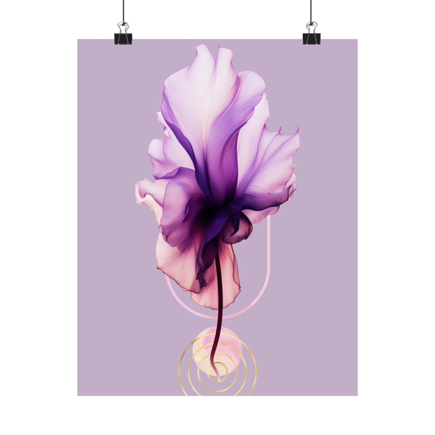 Modern Petals – Floral Art Print
