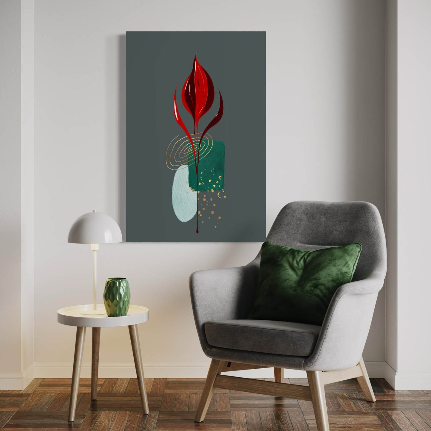 Chic Petals – Floral Art Print