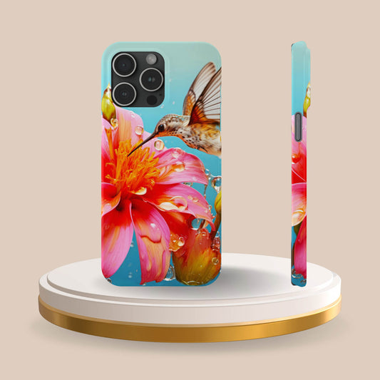 Enchanting Hummingbird - iPhone Case