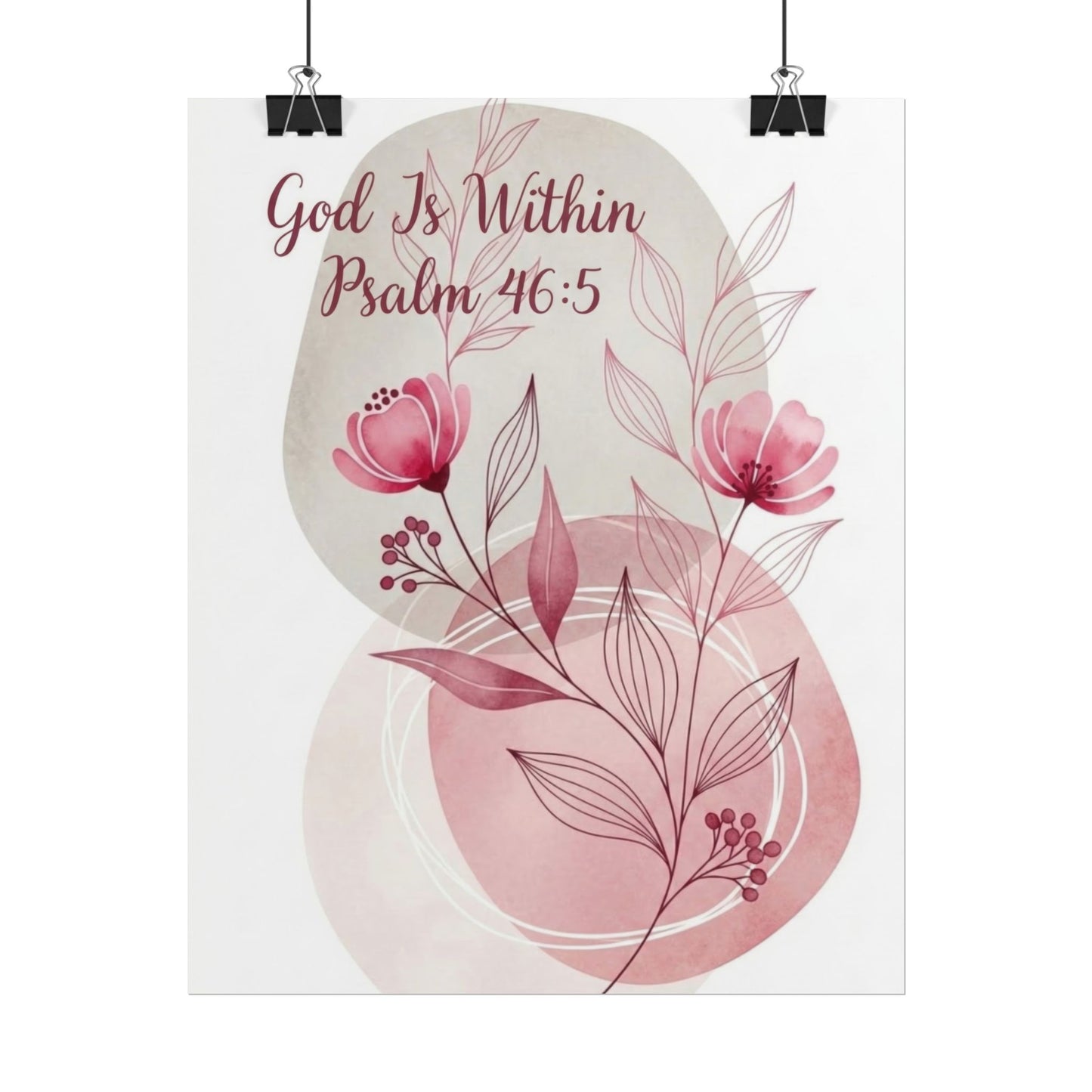 God is Within - Art Print