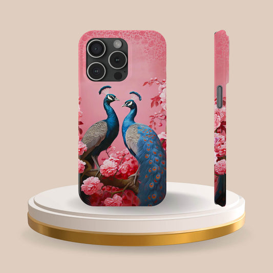 Whimsical Peacock - iPhone Case