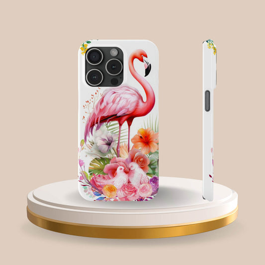 Elegant Flamingo iPhone Case