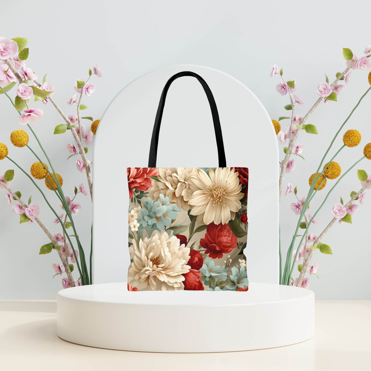 Vintage Florals - Tote Bag