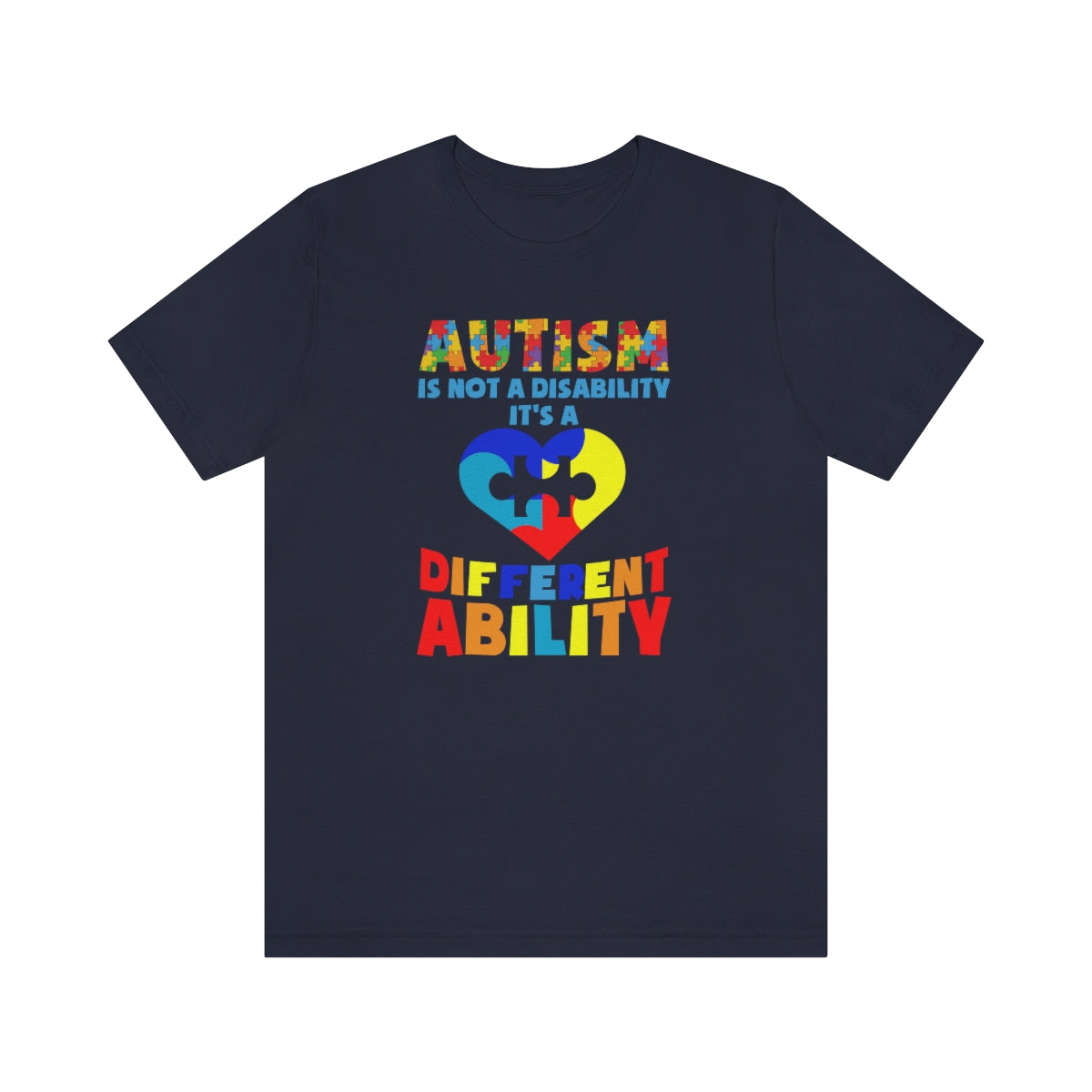 Autism Is Not A Disability T-Shirt