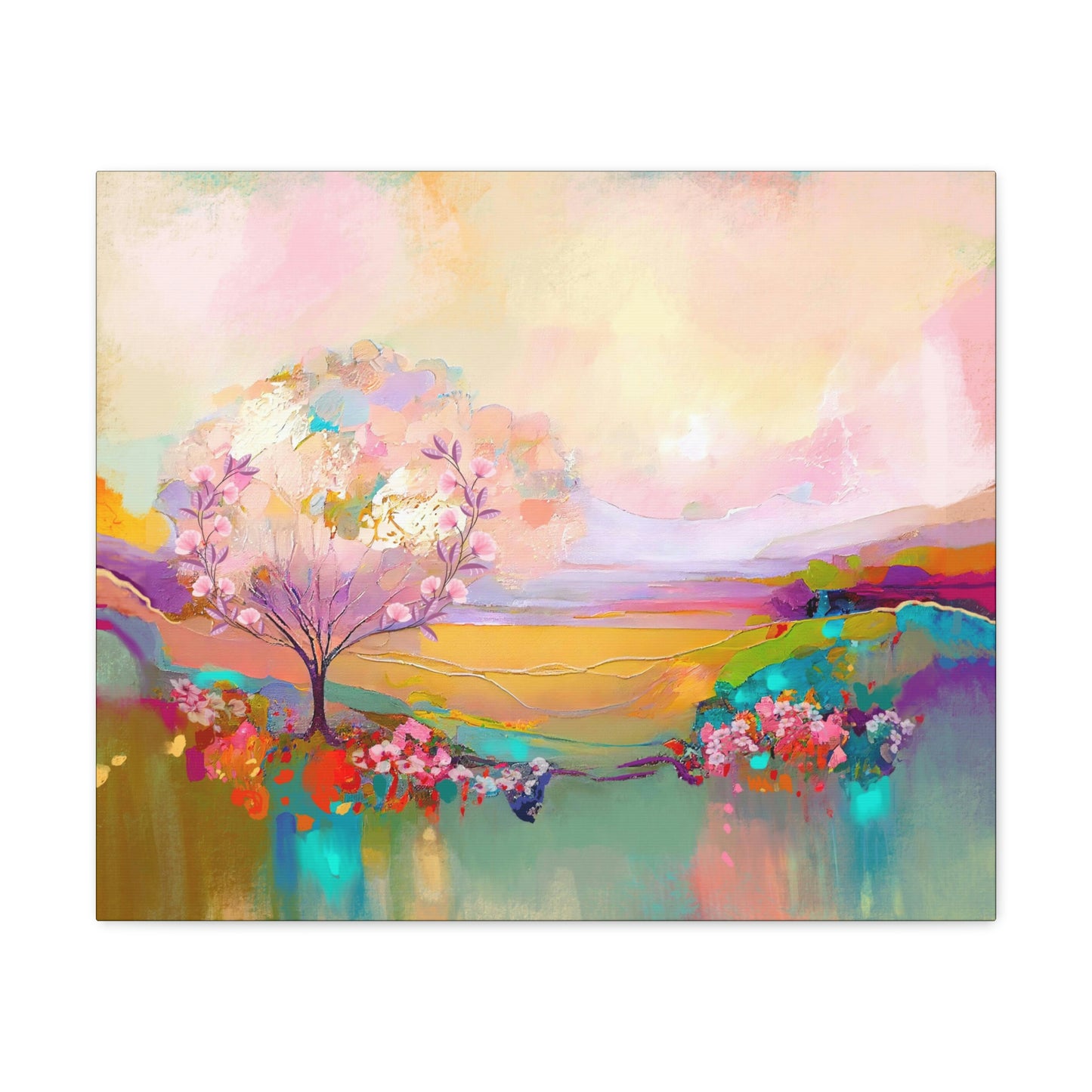 Peaceful Pink - Canvas Wall Art