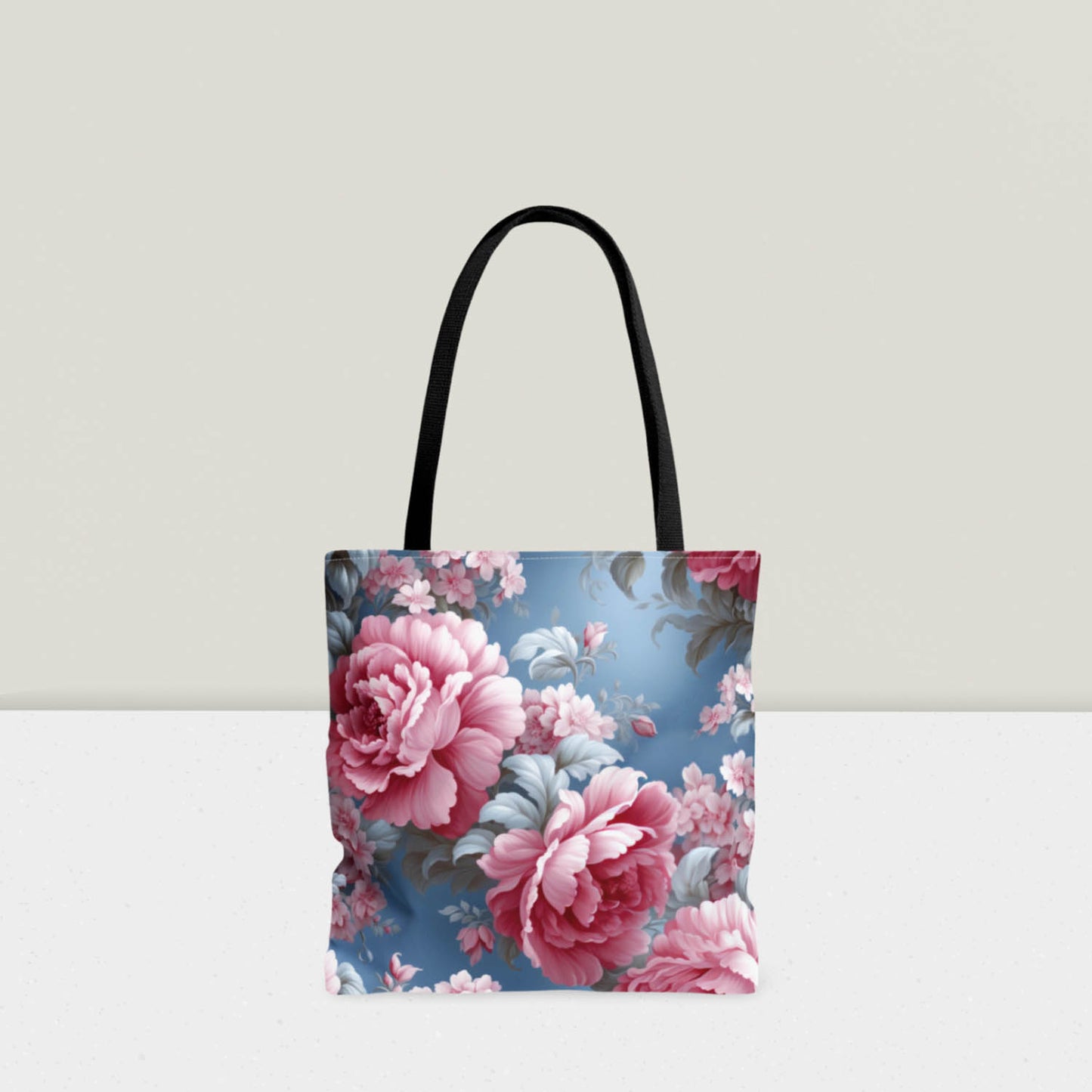 Elegance Floral Tote Bag