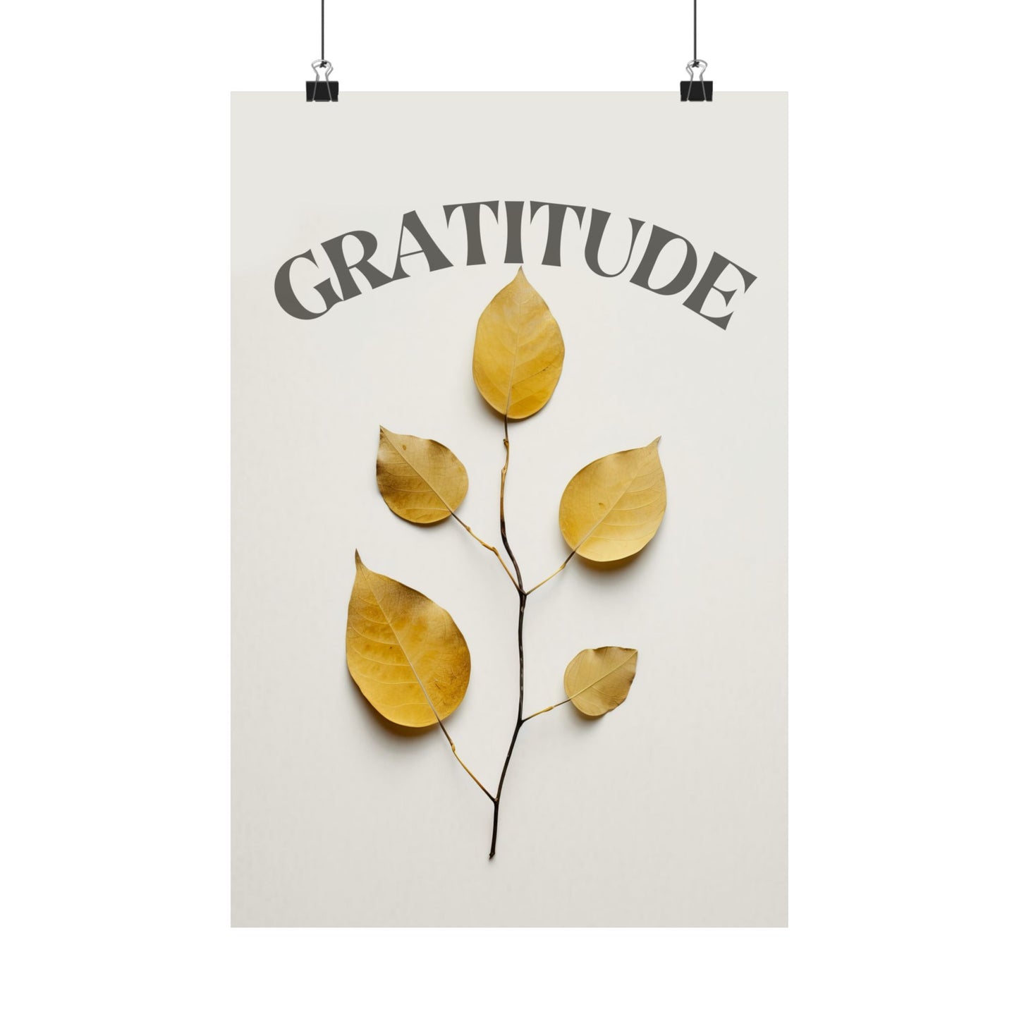 Gratitude – Botanical Art Print