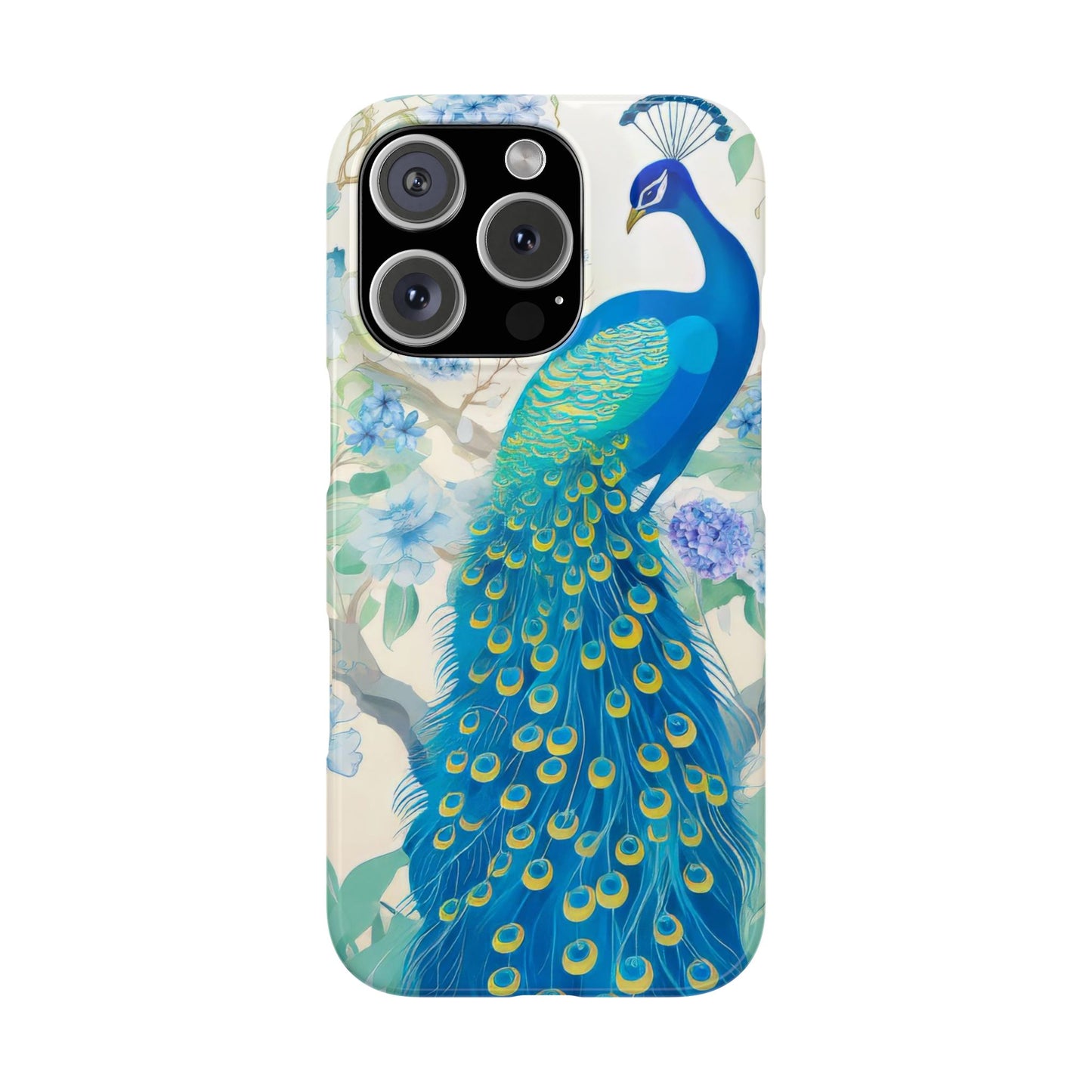 Elegant Peacock - iPhone Case