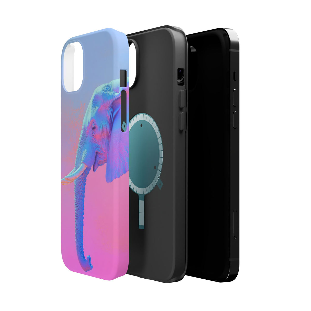 Pastel Elephant - Magnetic iPhone Case