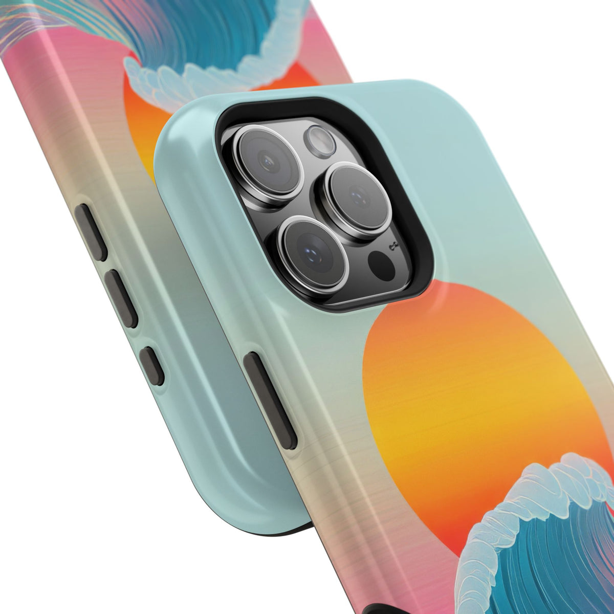 Sunset Wave - Magnetic iPhone Case