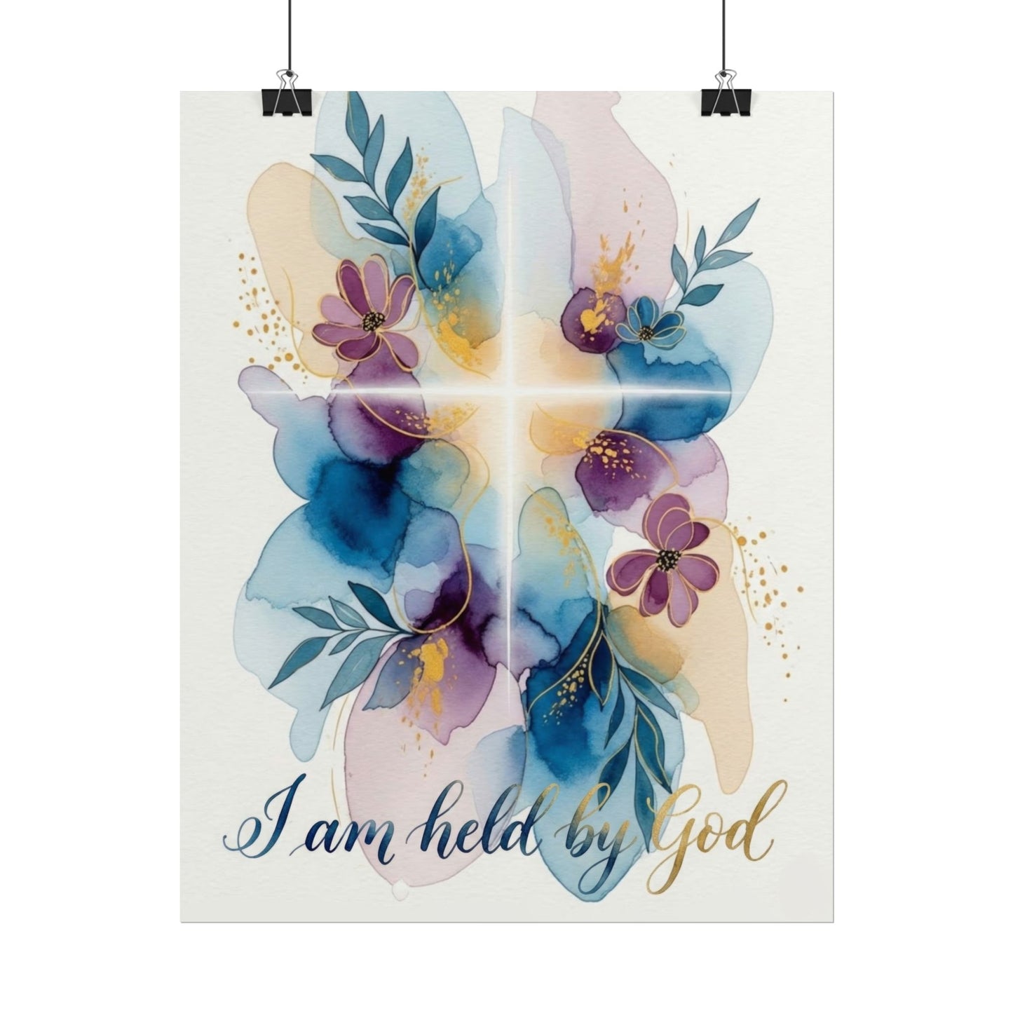 I Am Held by God - Art Print