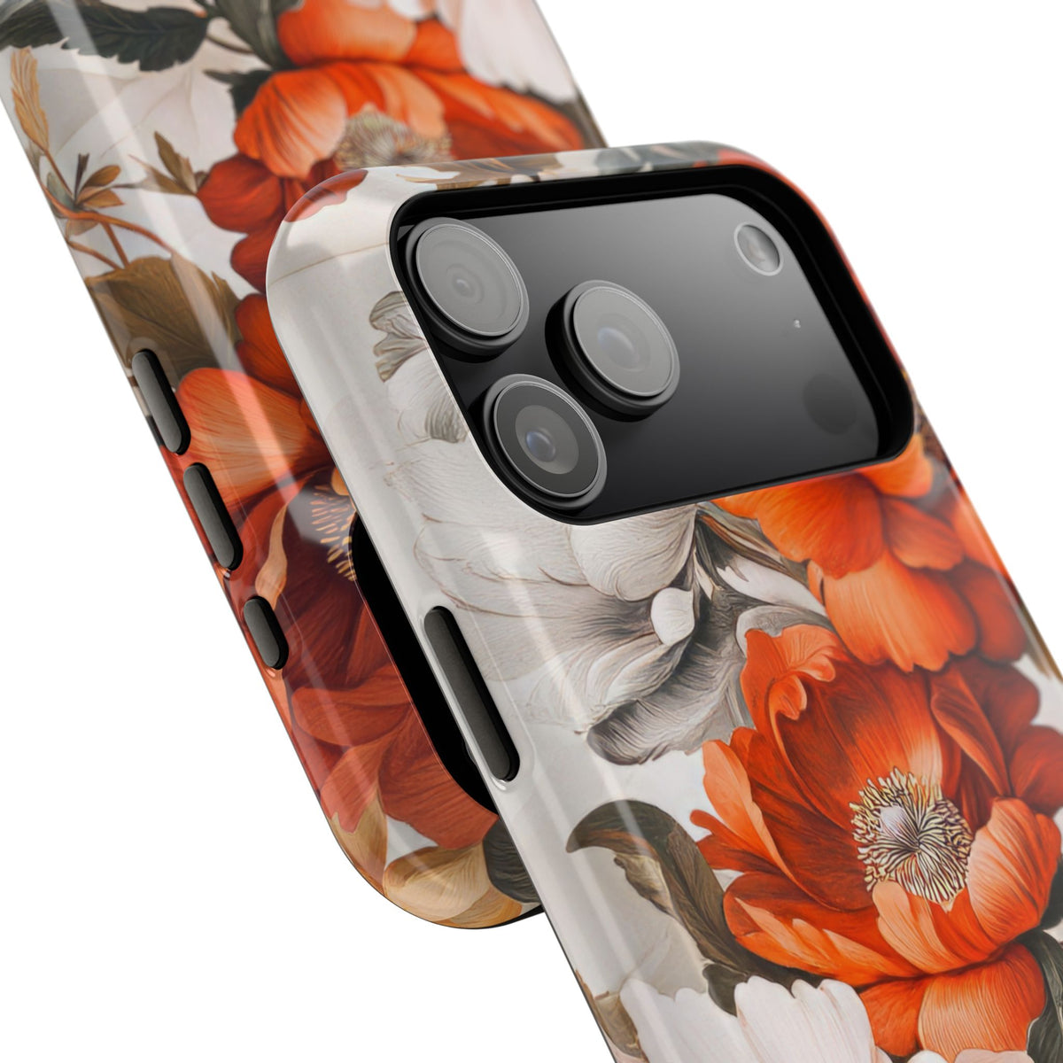 Vintage Peony Bloom - Magnetic iPhone Case