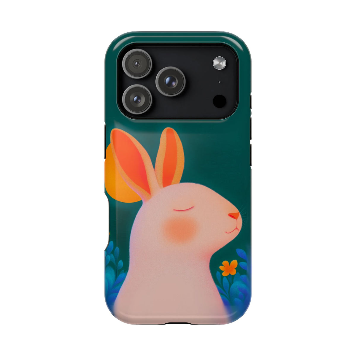 Emerald Bunny - Magnetic iPhone Case