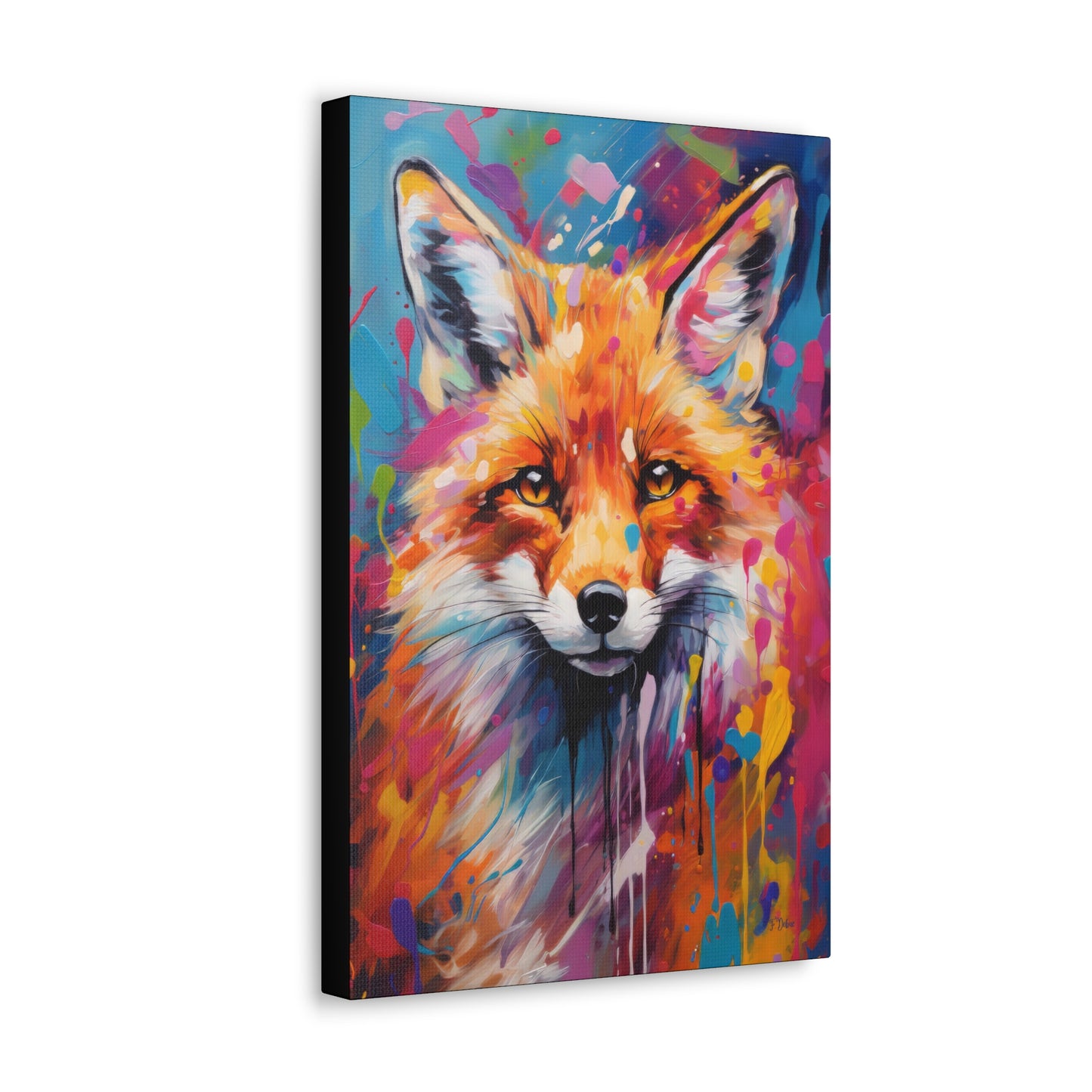 Mystical Fox - Canvas Wall Art