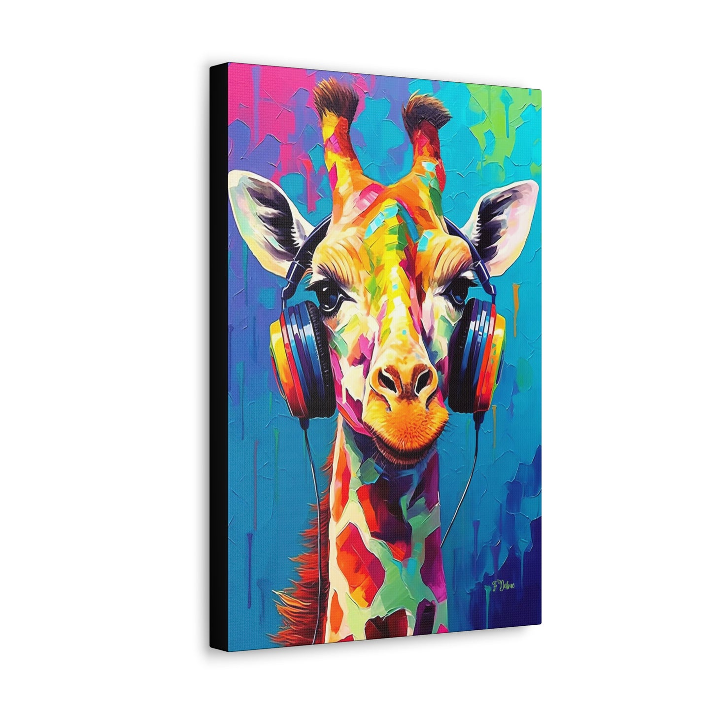 Graceful Giraffe - Canvas Wall Art