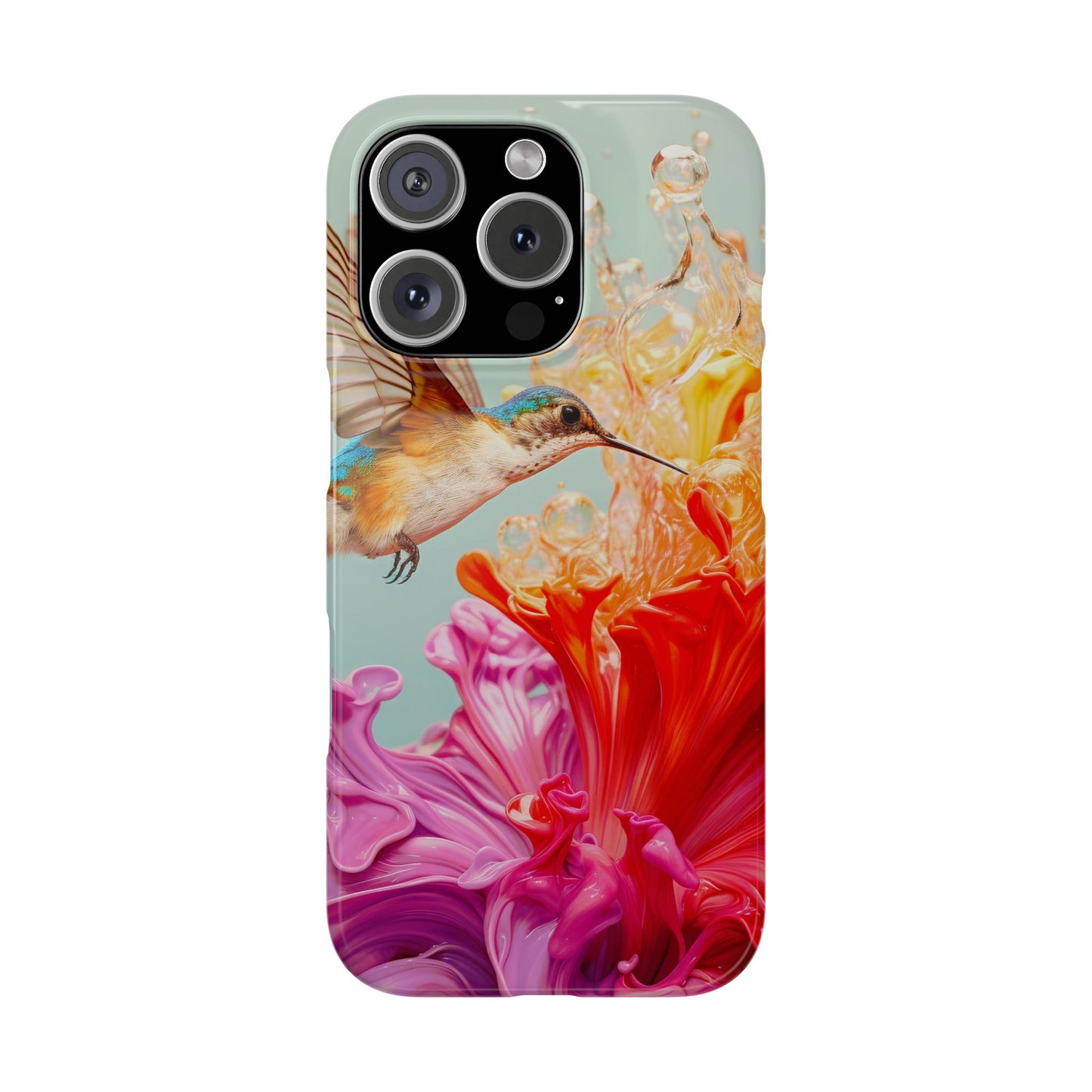 Playful Bird - iPhone Case