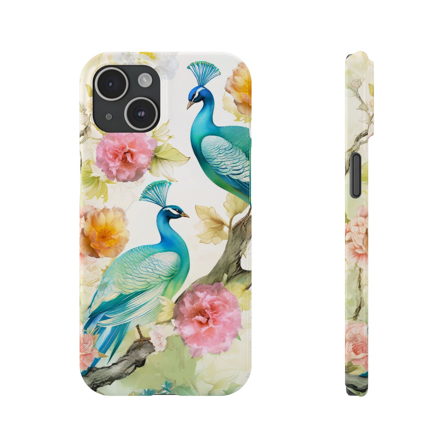 Artistic Peacock - iPhone Case