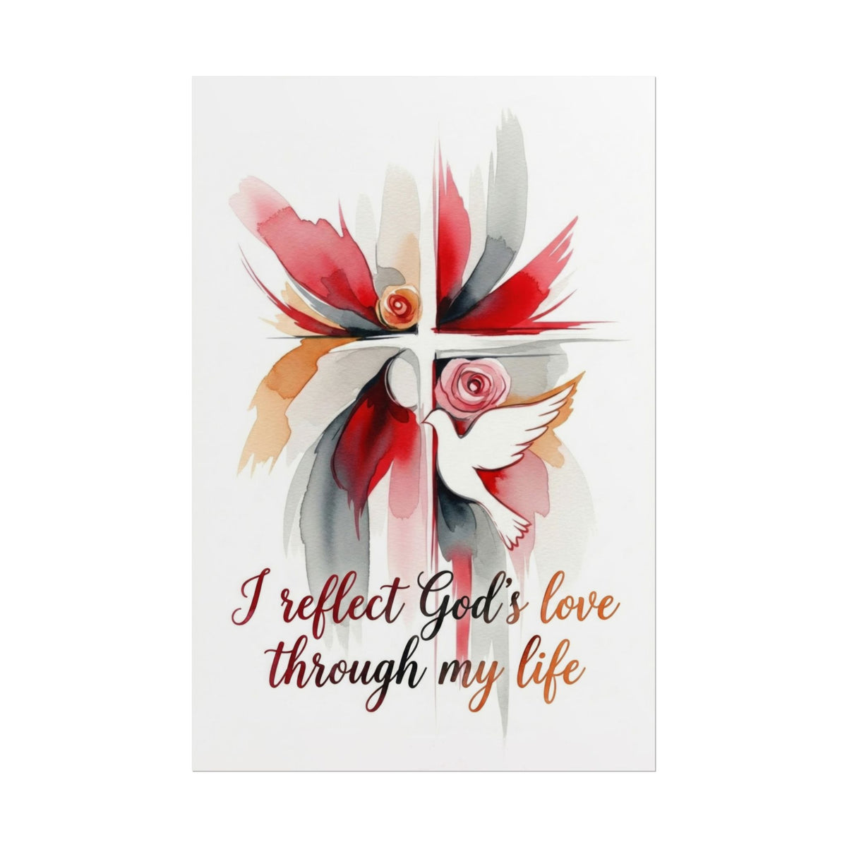 I Reflect God's Love - Art Print
