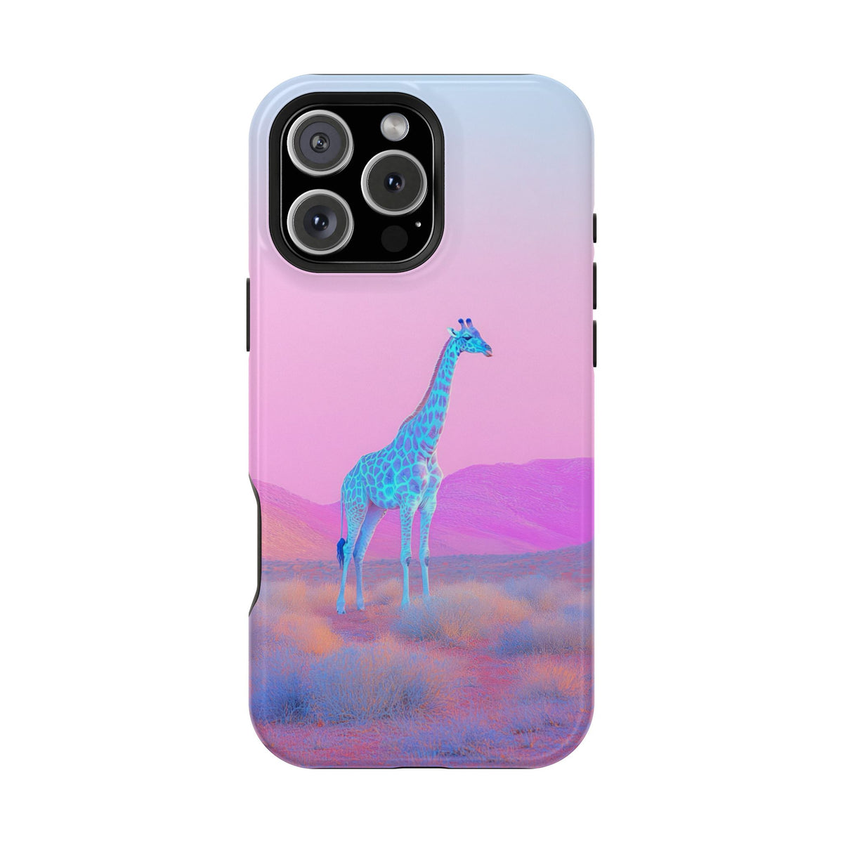 Giraffe Landscape - Magnetic iPhone Case
