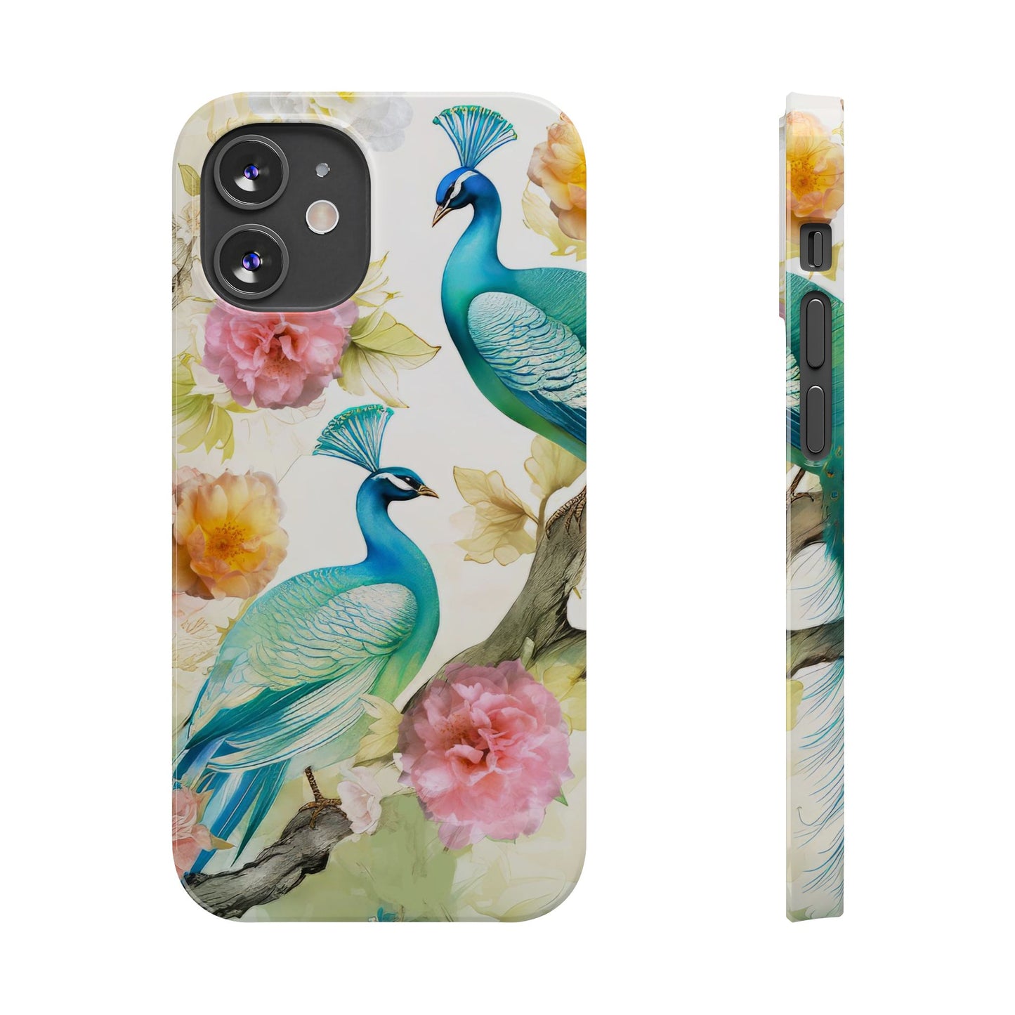 Artistic Peacock - iPhone Case