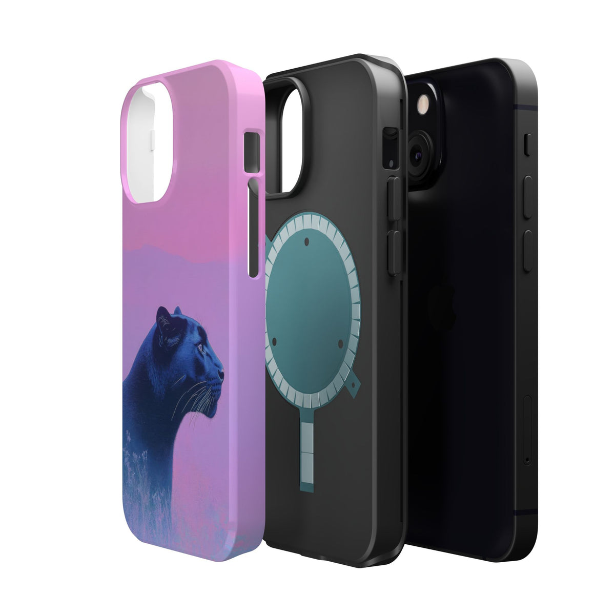 Black Panther - Magnetic iPhone Case